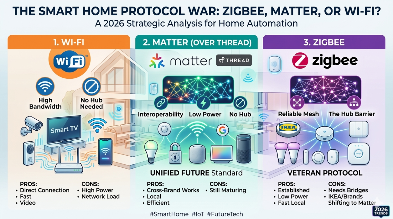 Comparison of the 3 top protocols