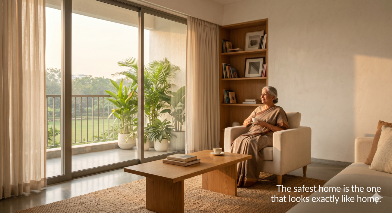 The safest home is the one that looks exactly like home